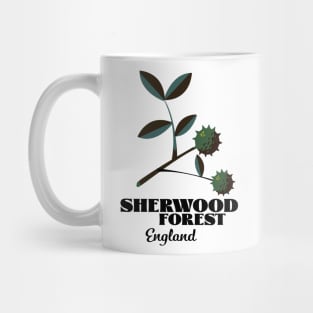 Sherwood Forest England Travel poster Mug